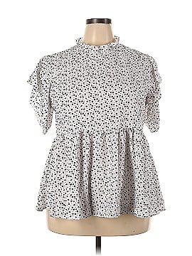 Fashion Short Sleeve Blouse (view 1)