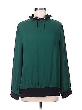 New York & Company Long Sleeve Blouse (view 1)