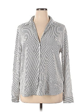 Ann Taylor LOFT Outlet Long Sleeve Button-Down Shirt (view 1)