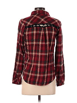 Miss Me Long Sleeve Button-Down Shirt (view 2)