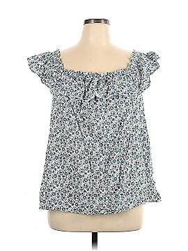 Ann Taylor LOFT Short Sleeve Blouse (view 1)