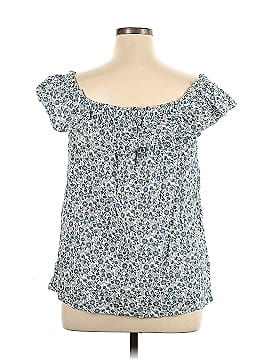 Ann Taylor LOFT Short Sleeve Blouse (view 2)