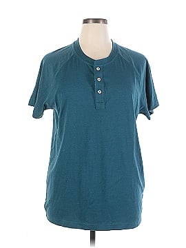 THE NORMAL BRAND Short Sleeve Henley (view 1)