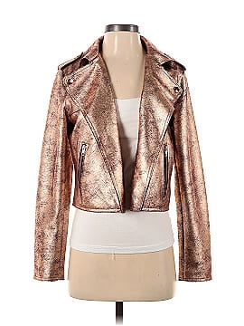 Anthropologie Faux Leather Jacket (view 1)