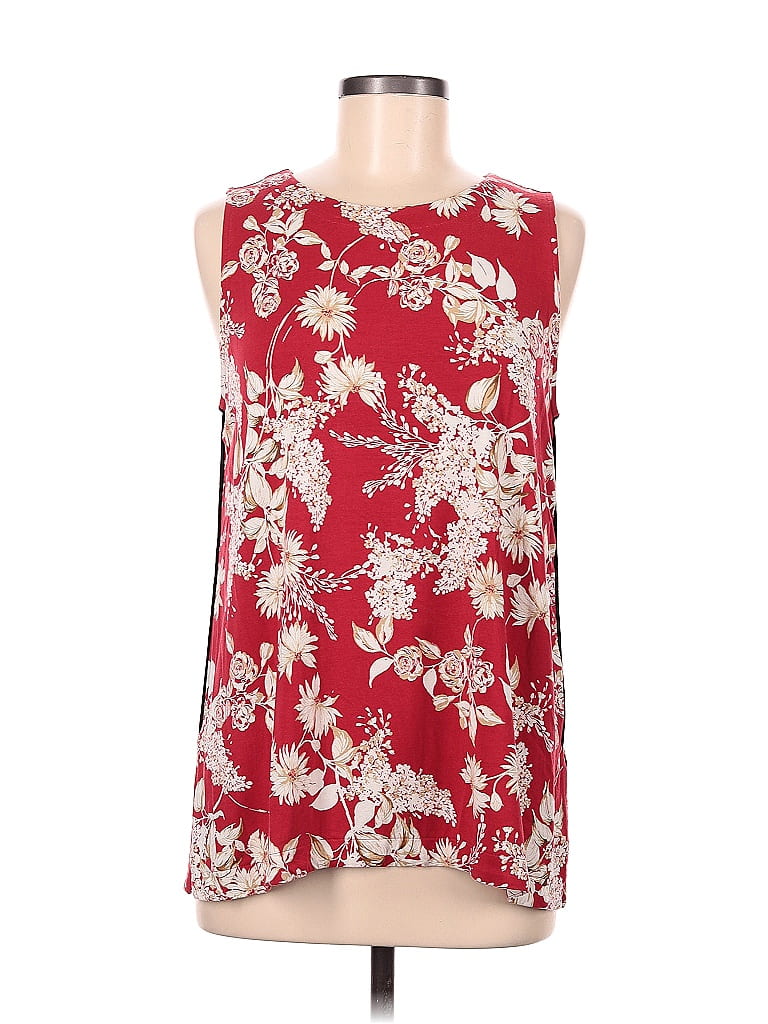 J.Jill Red Sleeveless Blouse Size M (Petite) - 76% off | ThredUp