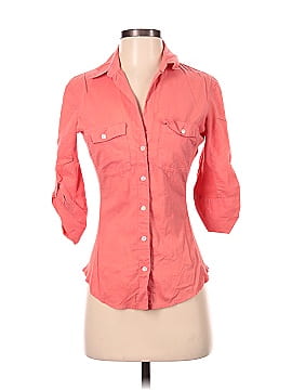 James Perse Short Sleeve Blouse (view 1)