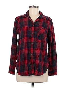 American Eagle Outfitters Long Sleeve Button-Down Shirt (view 1)