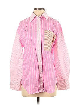 Zara Long Sleeve Button-Down Shirt (view 1)