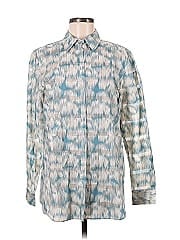 Lafayette 148 New York Long Sleeve Button Down Shirt