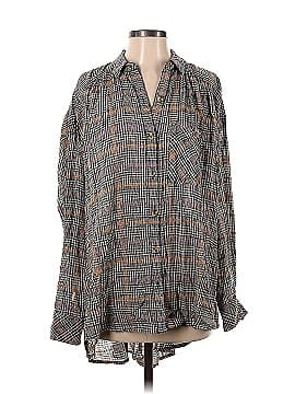 Free People 3/4 Sleeve Button-down Shirt (view 1)