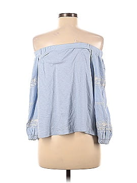 American Eagle Outfitters Long Sleeve Blouse (view 2)