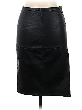 Rumere Faux Leather Skirt (view 2)