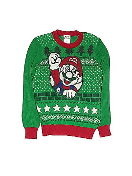 Super Mario Pullover Sweater (view 1)