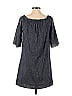 Madewell 100% Cotton Gray Blue Casual Dress Size 0 - photo 2