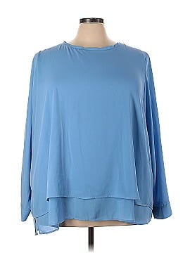 VIP by Avenue Long Sleeve Blouse (view 1)
