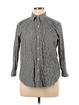 Lauren by Ralph Lauren Long Sleeve Button-Down Shirt (view 1)