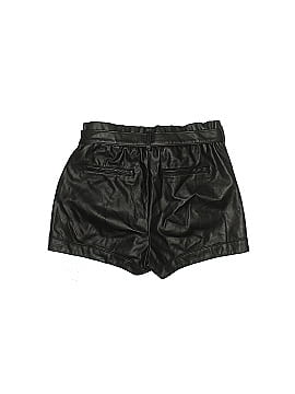 Express Outlet Faux Leather Shorts (view 2)