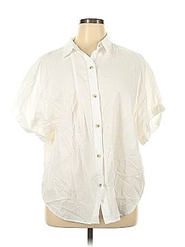 Denim Forum Short Sleeve Button-Down Shirt (view 1)