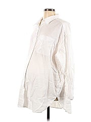 H&M Mama Long Sleeve Button Down Shirt