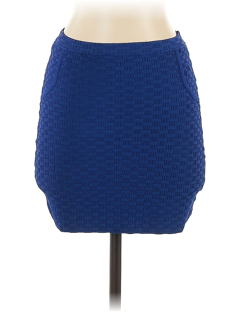 Pre-owned Bebe Casual Skirt In Blue