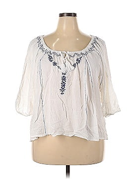 True Destiny Short Sleeve Blouse (view 1)