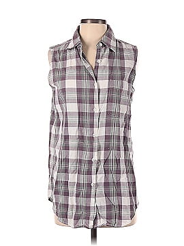 new york style Sleeveless Button-Down Shirt (view 1)