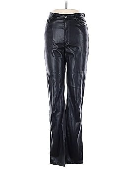 Zara Faux Leather Pants (view 1)