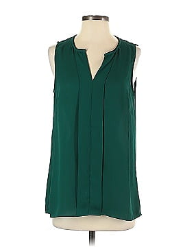 Rose + Olive Sleeveless Blouse (view 1)