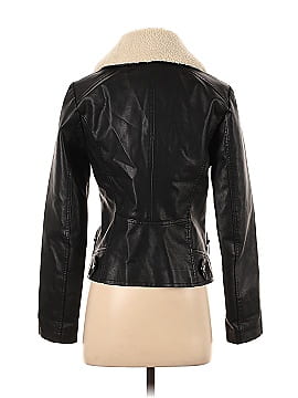 French Connection Faux Leather Jacket (view 2)