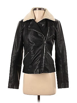 French Connection Faux Leather Jacket (view 1)