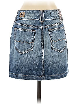 Red Engine Denim Skirt (view 2)