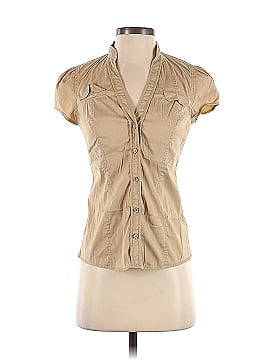 Armani Exchange Sleeveless Button-Down Shirt (view 1)