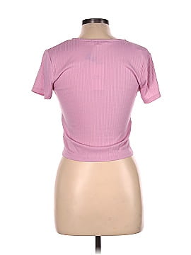 Pink Rose Short Sleeve Top (view 2)