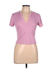 Pink Rose Short Sleeve Top