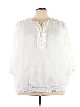 Cj Banks 3/4 Sleeve Blouse (view 1)