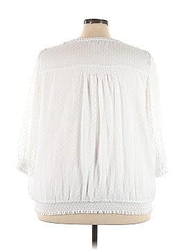 Cj Banks 3/4 Sleeve Blouse (view 2)