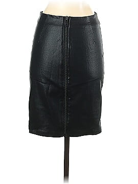 ALLSAINTS Faux Leather Skirt (view 2)