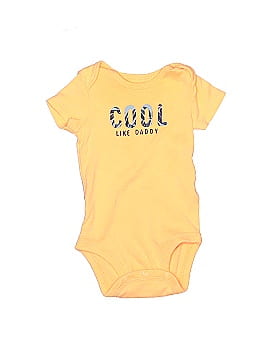 Just One Year by Carter's Short Sleeve Onesie (view 1)