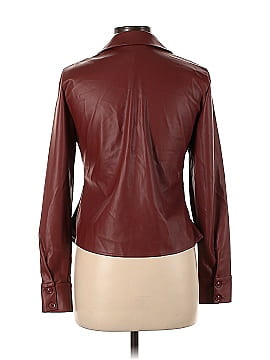 House of Harlow 1960 Faux Leather Top (view 2)