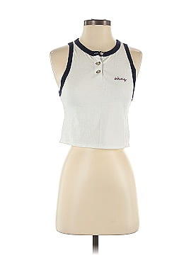 Truly Madly Deeply Sleeveless Henley (view 1)