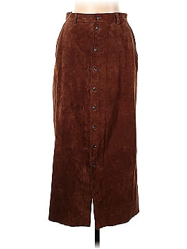 Ralph Lauren Leather Skirt (view 1)