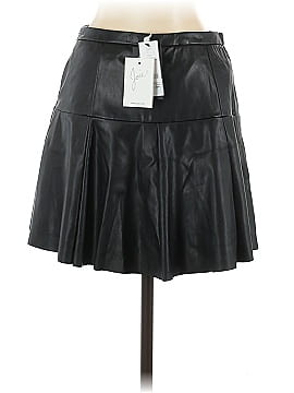 Joie Faux Leather Skirt (view 2)