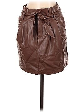 Kendall & Kylie Faux Leather Skirt (view 1)