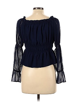 WAYF Long Sleeve Blouse (view 2)