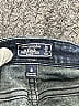 Abercrombie & Fitch 100% Polyester Solid Hearts Blue Jeans Size 2 - photo 3
