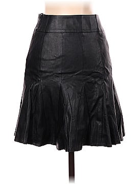 Ann Taylor Faux Leather Skirt (view 2)