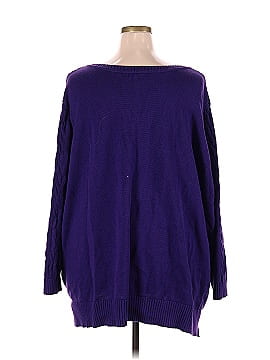 Woman Within Pullover Sweater (view 2)