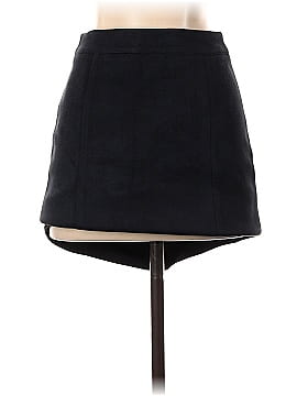 Laundry Faux Leather Skirt (view 2)