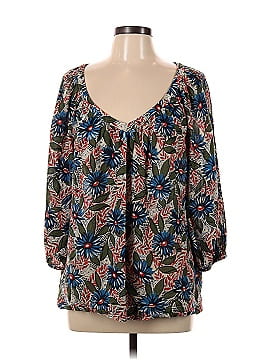 Lucky Brand Short Sleeve Blouse (view 1)