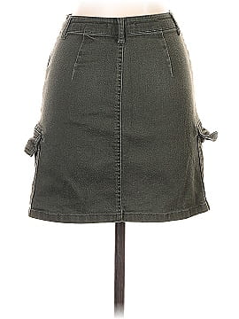Copper Key Denim Skirt (view 2)